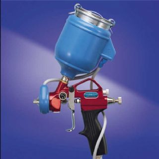 Hot wax spray gun